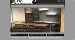 Desktop Screenshot of brookshomerenovations.com